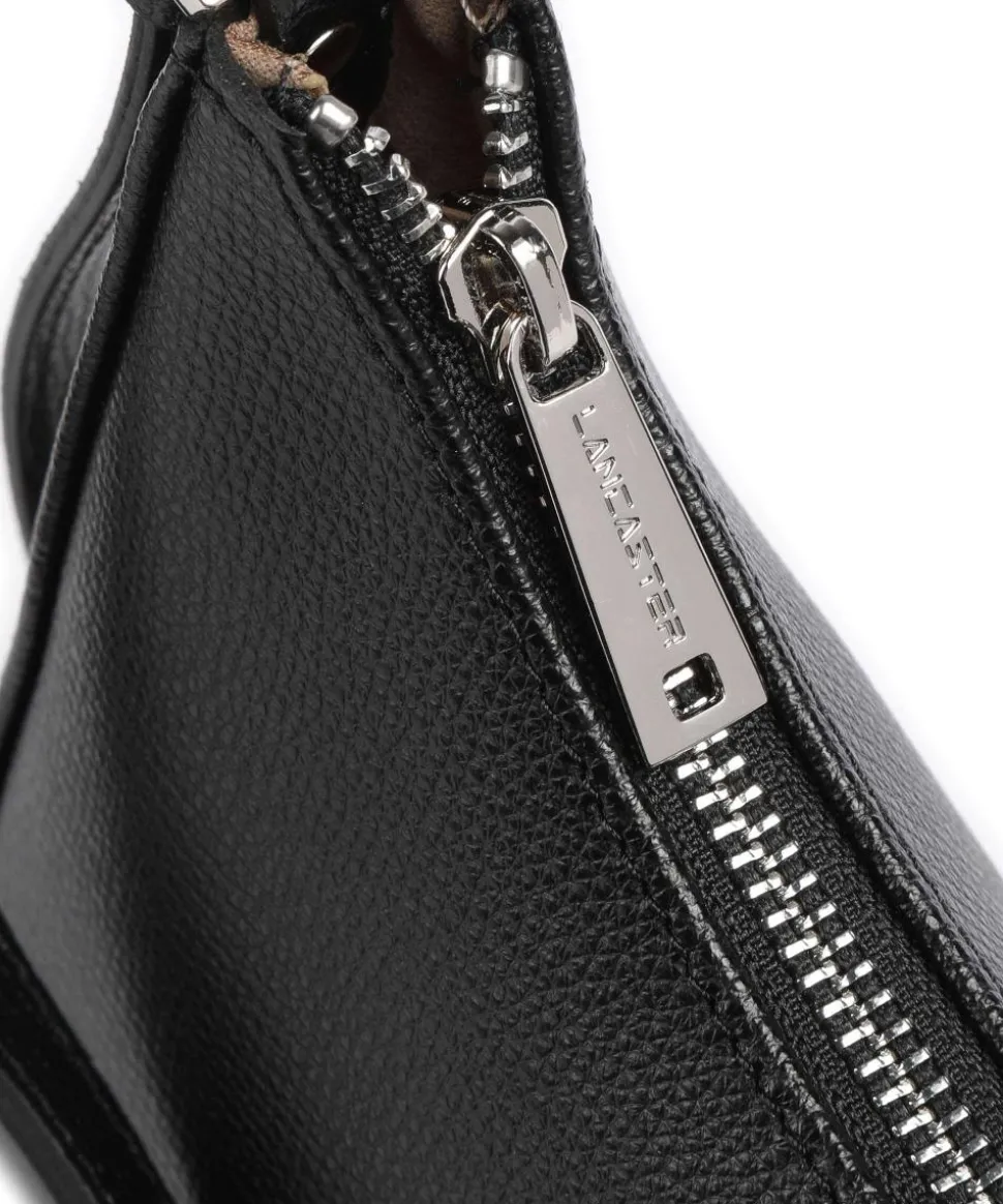 Sierra Umhängetasche genarbtes Rindsleder schwarz