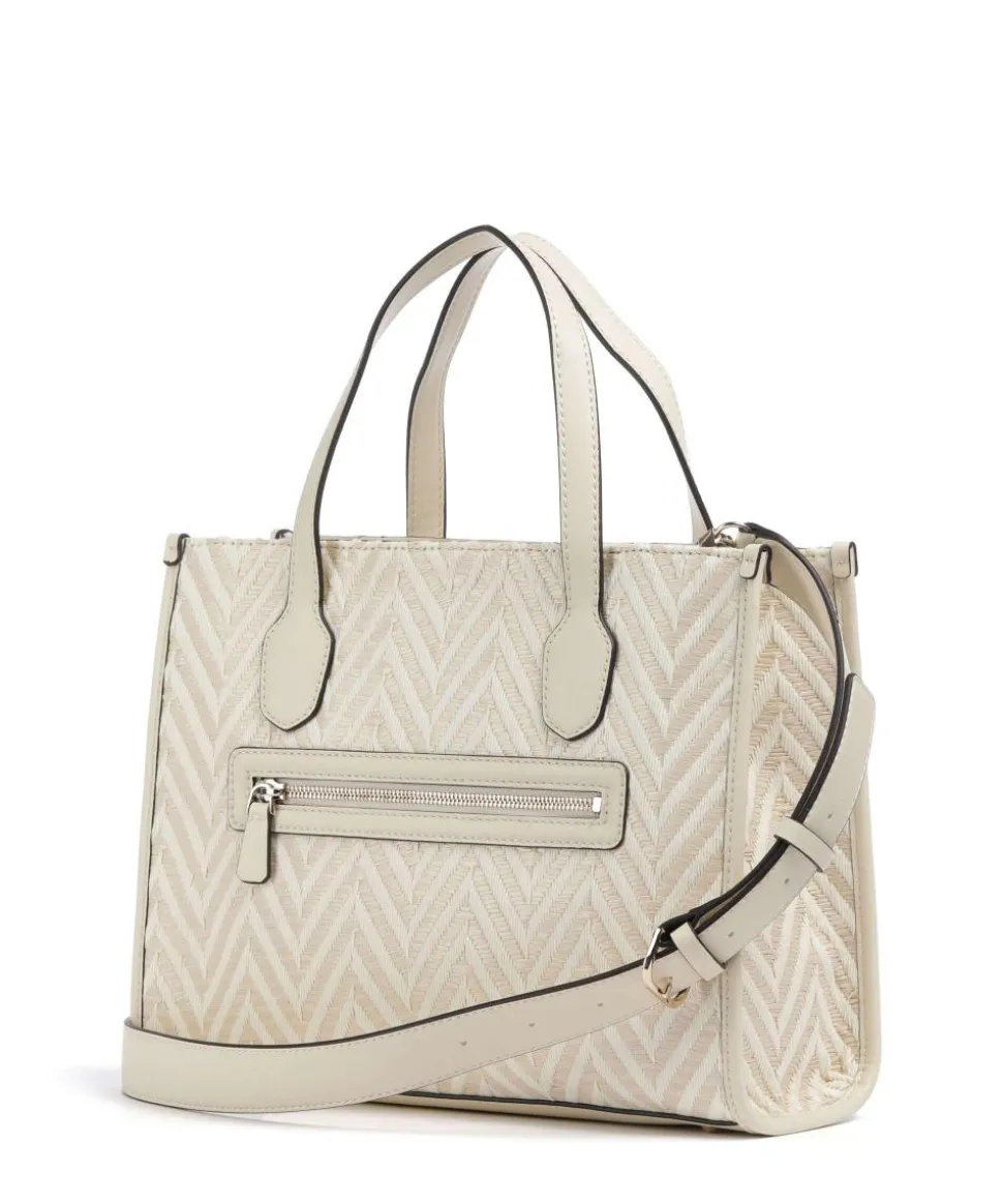 Silvana Handtasche Textil creme