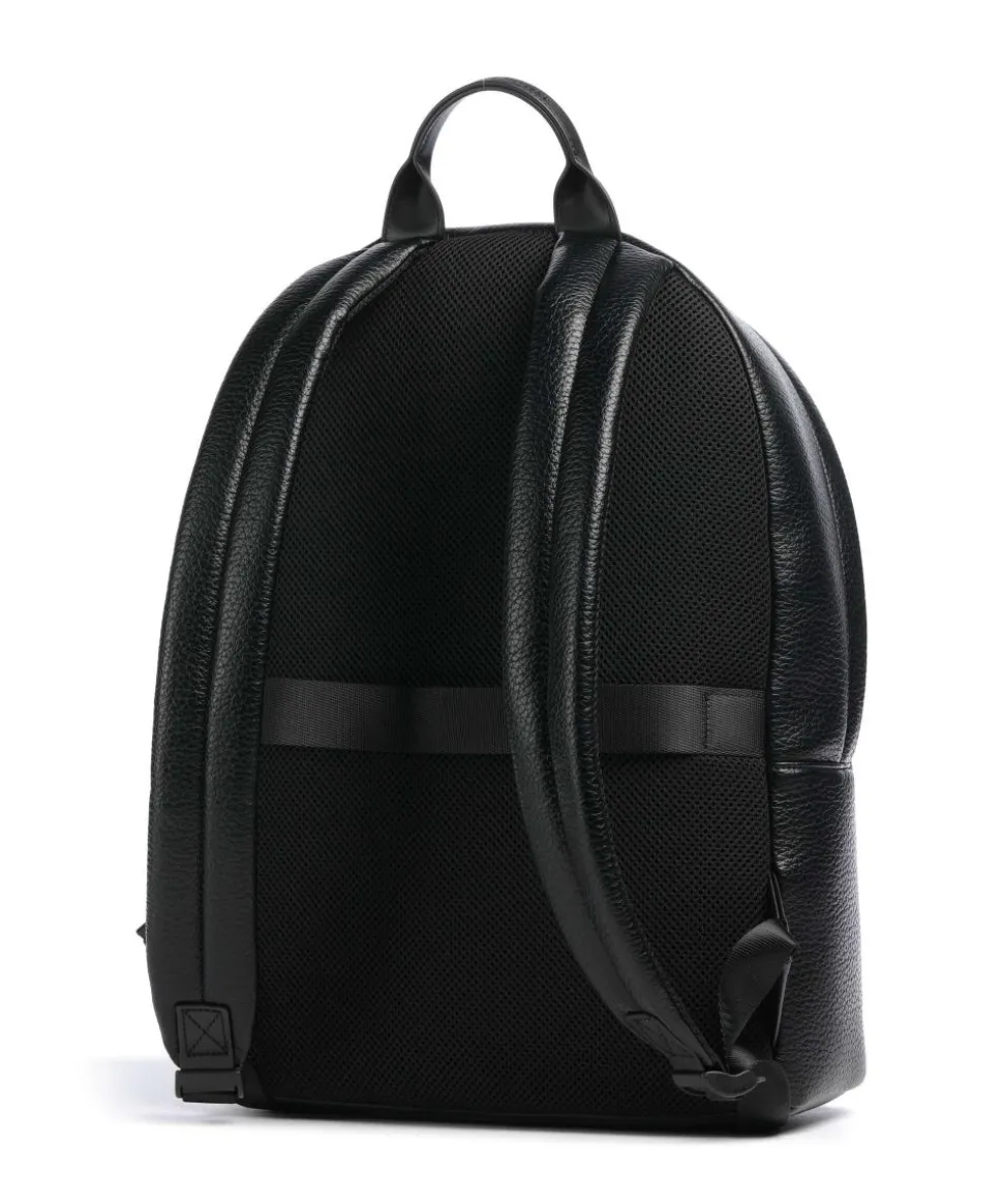 Simon Rucksack 13″ Lederimitat schwarz