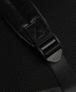 Simon Rucksack 13″ Lederimitat schwarz