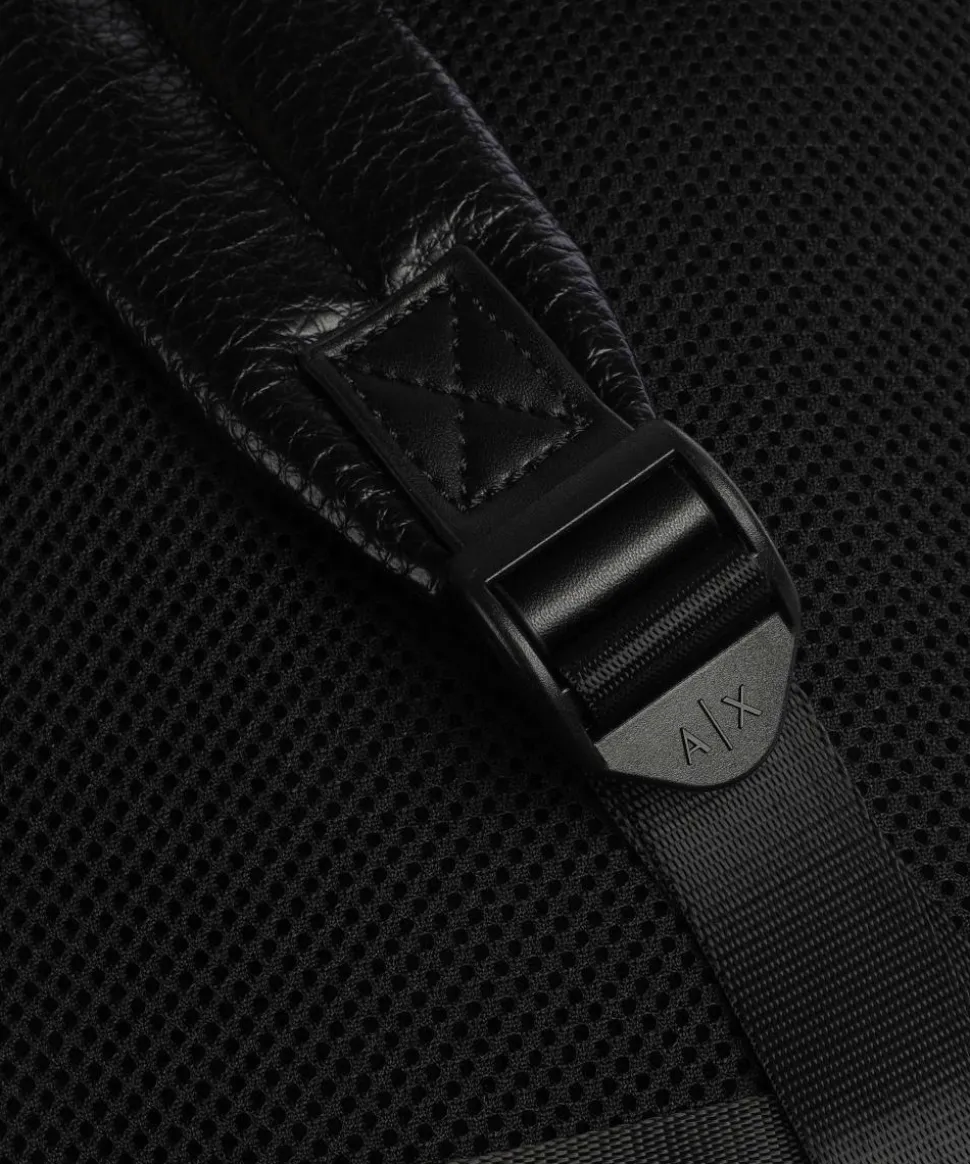 Simon Rucksack 13″ Lederimitat schwarz