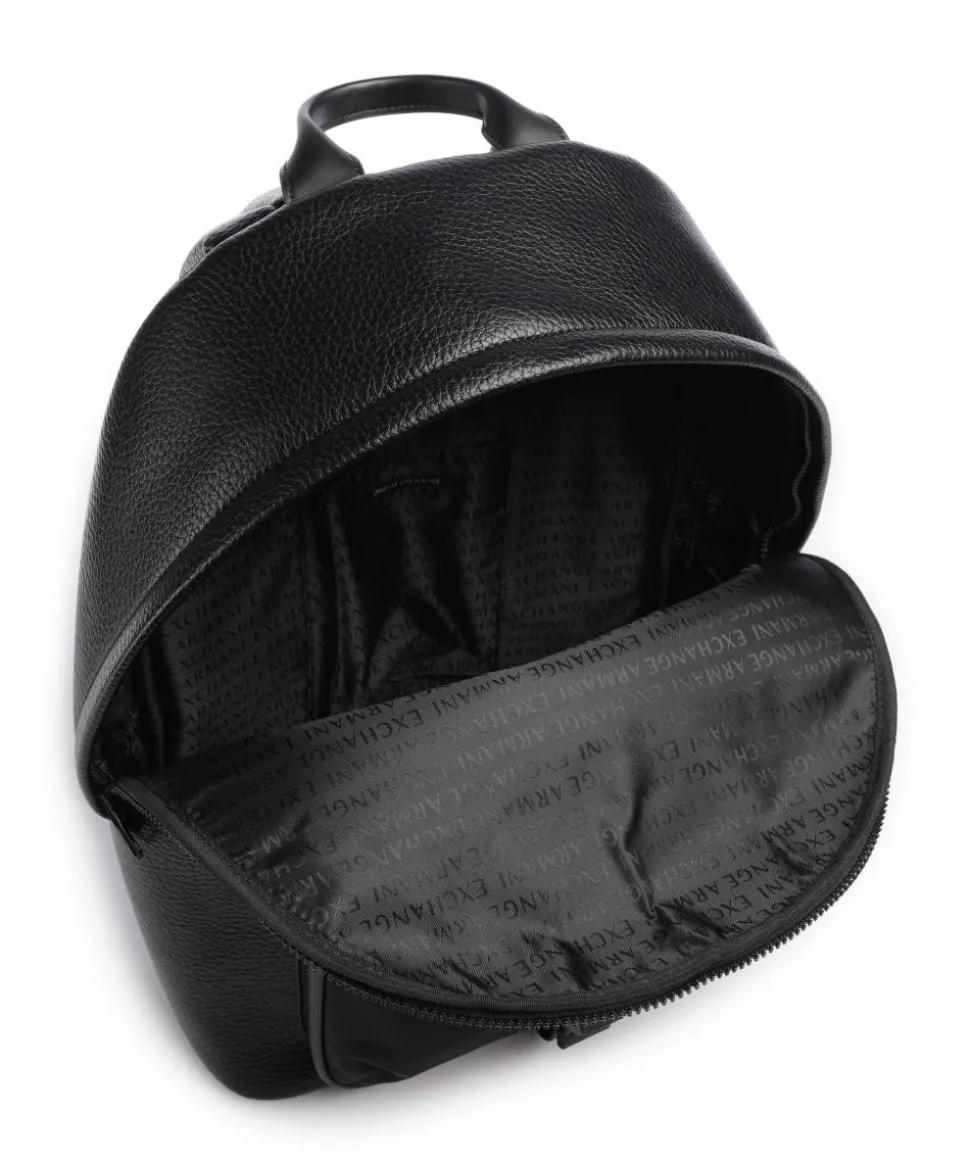 Simon Rucksack 13″ Lederimitat schwarz