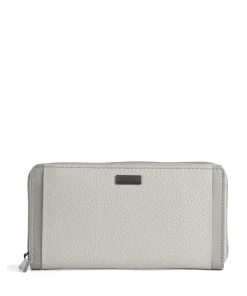 Sina RFID Geldbörse genarbtes Rindsleder hellgrau