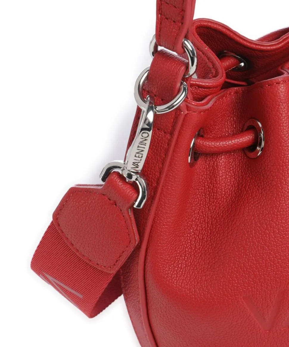 Sirah Re Bucket bag Lederimitat dunkelrot