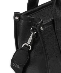 Sirah Re Handtasche Lederimitat schwarz