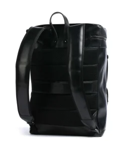 Siwa Rucksack 15″ Rindsleder schwarz