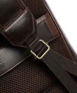 Siwa Rucksack 15″ Rindsleder dunkelbraun