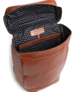 Siwa Rucksack 15″ Rindsleder cognac