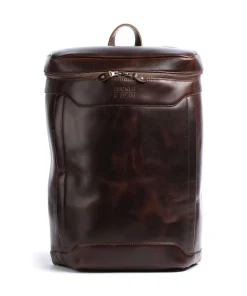 Siwa Rucksack 15″ Rindsleder dunkelbraun