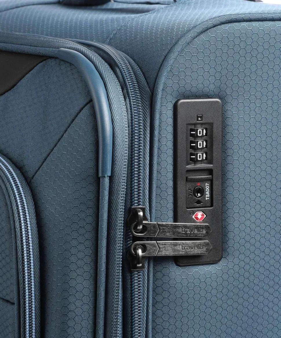 Skaii 4-Rollen Trolley blau 67 cm