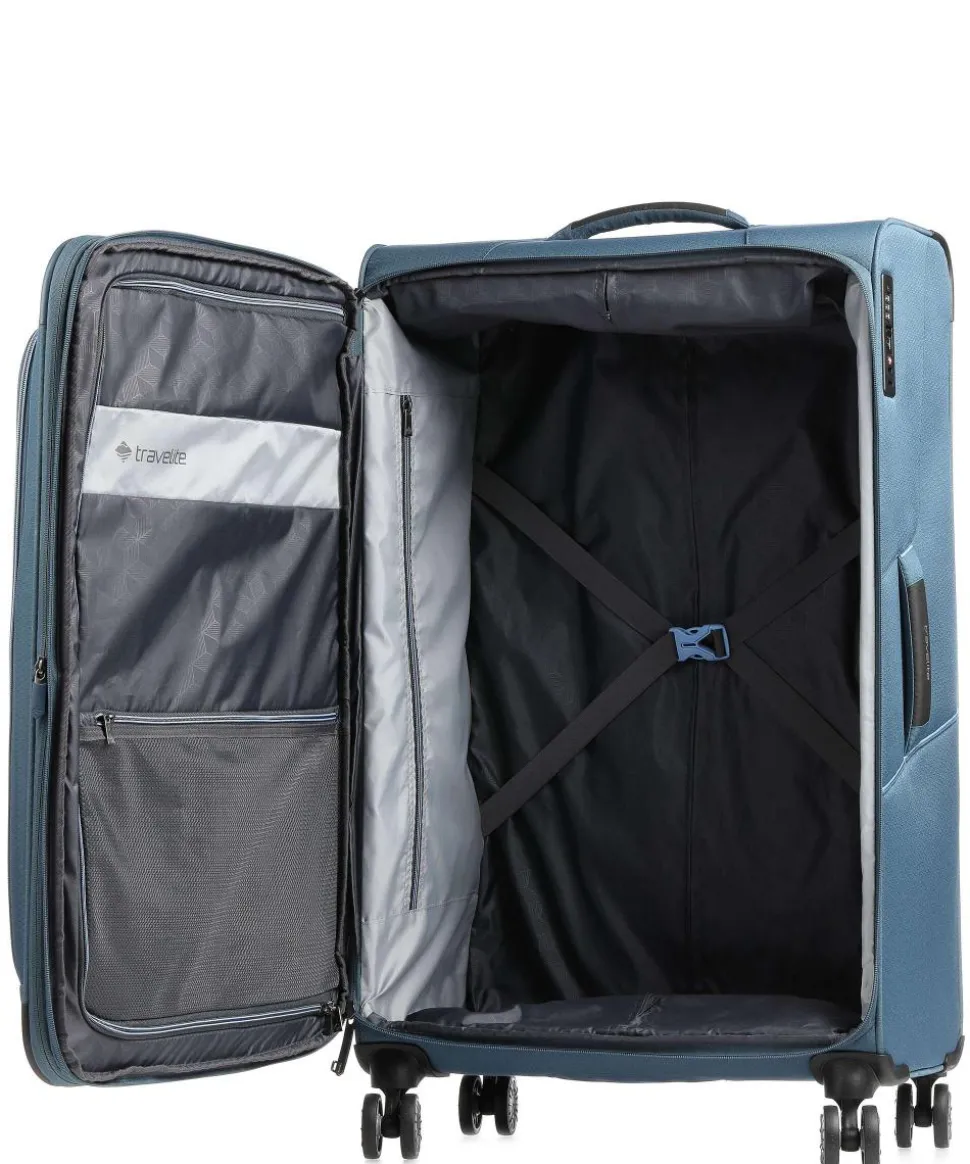 Skaii 4-Rollen Trolley blau 78 cm