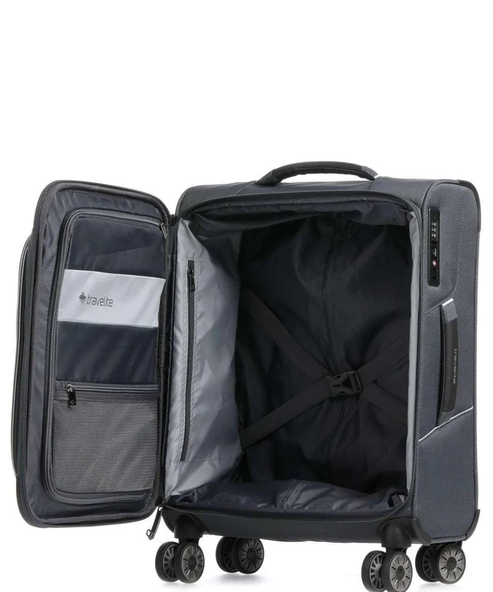 Skaii 4-Rollen Trolley dunkelgrau 55 cm