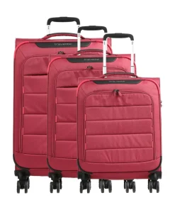 Skaii 4-Rollen Trolley Set fuchsia 3-tlg.