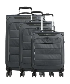 Skaii 4-Rollen Trolley Set dunkelgrau 3-tlg.