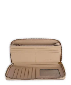 Sky Gigi Sheep Natural RFID Geldbörse Schafsleder beige