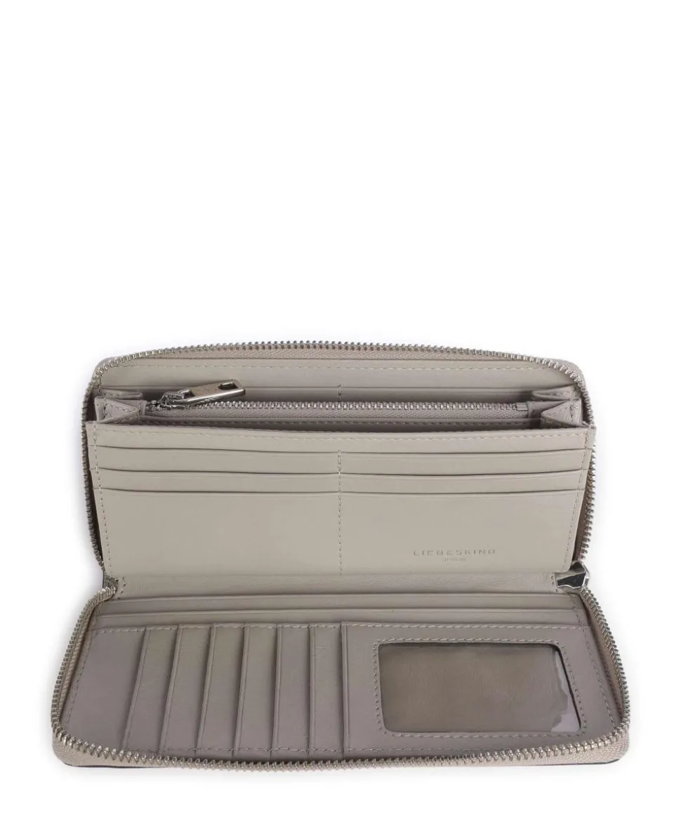 Sky Gigi Sheep Natural RFID Geldbörse Schafsleder taupe