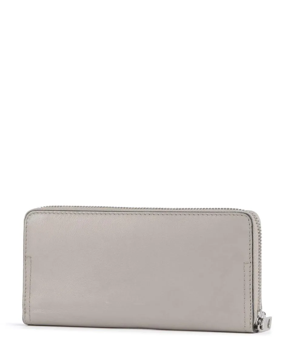 Sky Gigi Sheep Natural RFID Geldbörse Schafsleder taupe