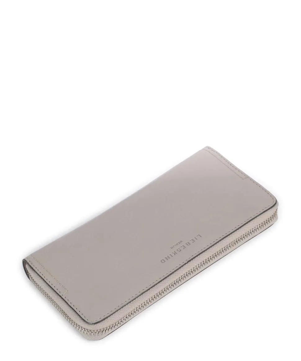 Sky Gigi Sheep Natural RFID Geldbörse Schafsleder taupe