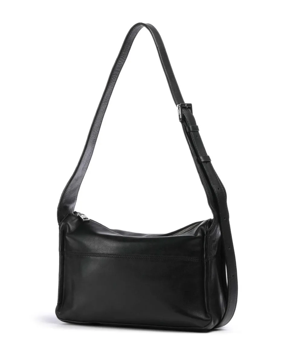 Sky Sheep Natural S Schultertasche Schafsleder schwarz