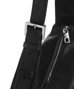 Sky Sheep Natural S Schultertasche Schafsleder schwarz