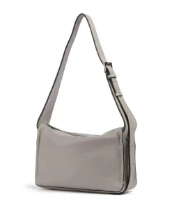 Sky Sheep Natural S Schultertasche Schafsleder grau