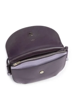 Skye Umhängetasche fein genarbtes Leder pflaume