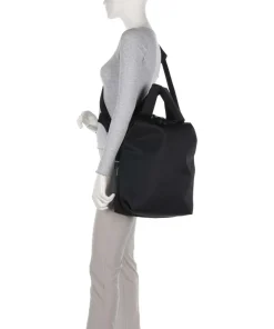 Sleek Nylon Umhängetasche Nylon schwarz