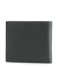 SLG Bus Billfold 10 RFID Kreditkartenetui genarbtes Rindsleder dunkelgrün