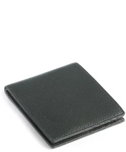 SLG Bus Billfold 10 RFID Kreditkartenetui genarbtes Rindsleder dunkelgrün