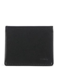 Slim Sleeve Geldbörse Leder schwarz