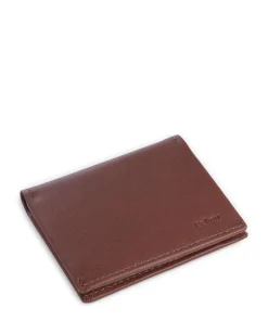 Slim Sleeve Geldbörse Leder braun