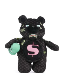 Slime Takeover Teddy Bear Rucksack Polyester schwarz/grau