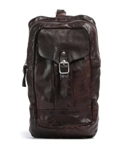 Slingbag fein genarbtes Rindsleder dunkelbraun