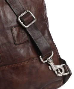 Slingbag fein genarbtes Rindsleder dunkelbraun