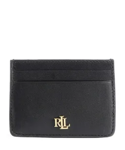 Small Kreditkartenetui glattes Rindsleder schwarz