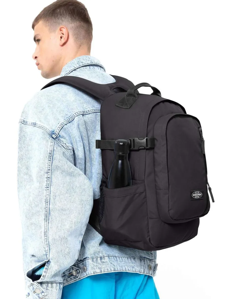 Smallker Laptop-Rucksack 15″ recyceltes Polyester schwarz