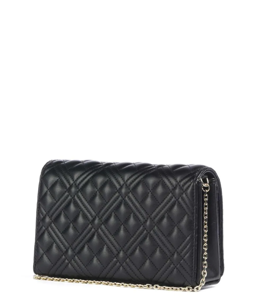 Smart Daily Umhängetasche Lederimitat schwarz