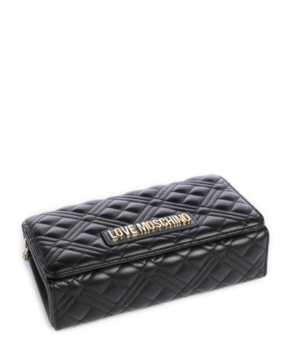 Smart Daily Umhängetasche Lederimitat schwarz