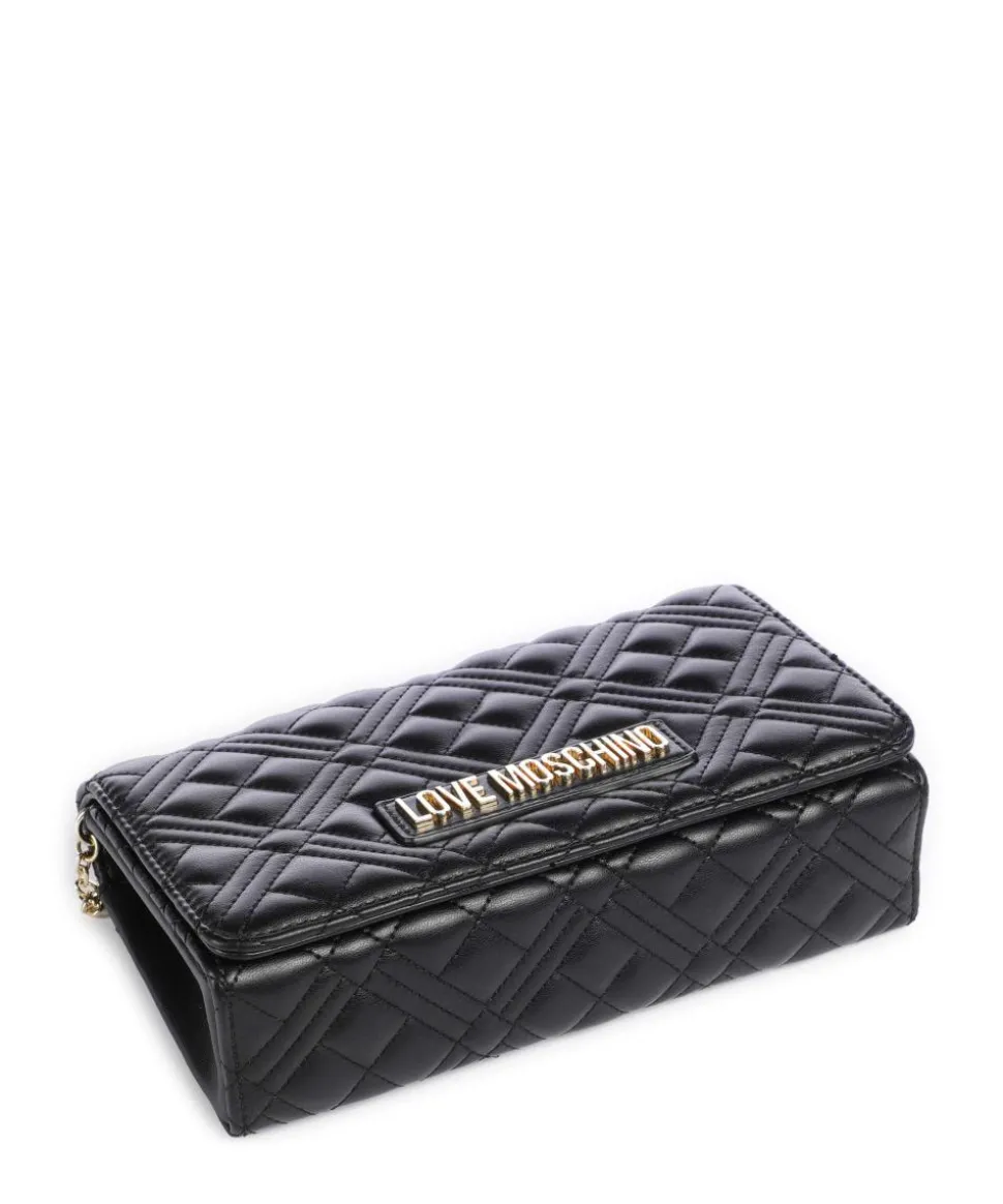 Smart Daily Umhängetasche Lederimitat schwarz