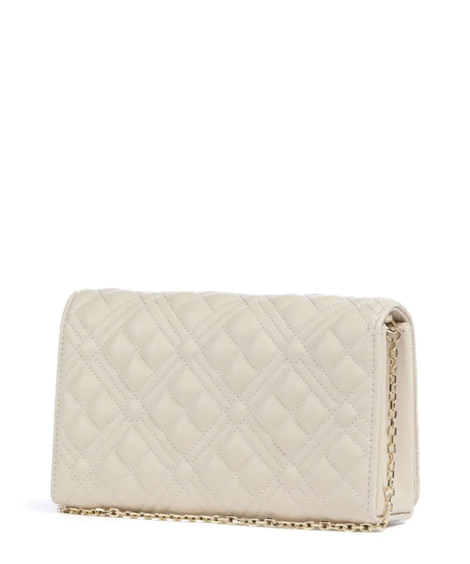 Smart Daily Umhängetasche Lederimitat elfenbein