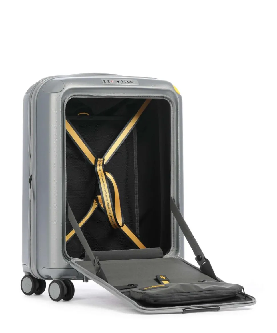 Smart Duck 4-Rollen Trolley grau 55 cm