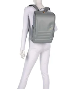 Smart Duck Rucksack 14″ recyceltes Polyester hellgrau