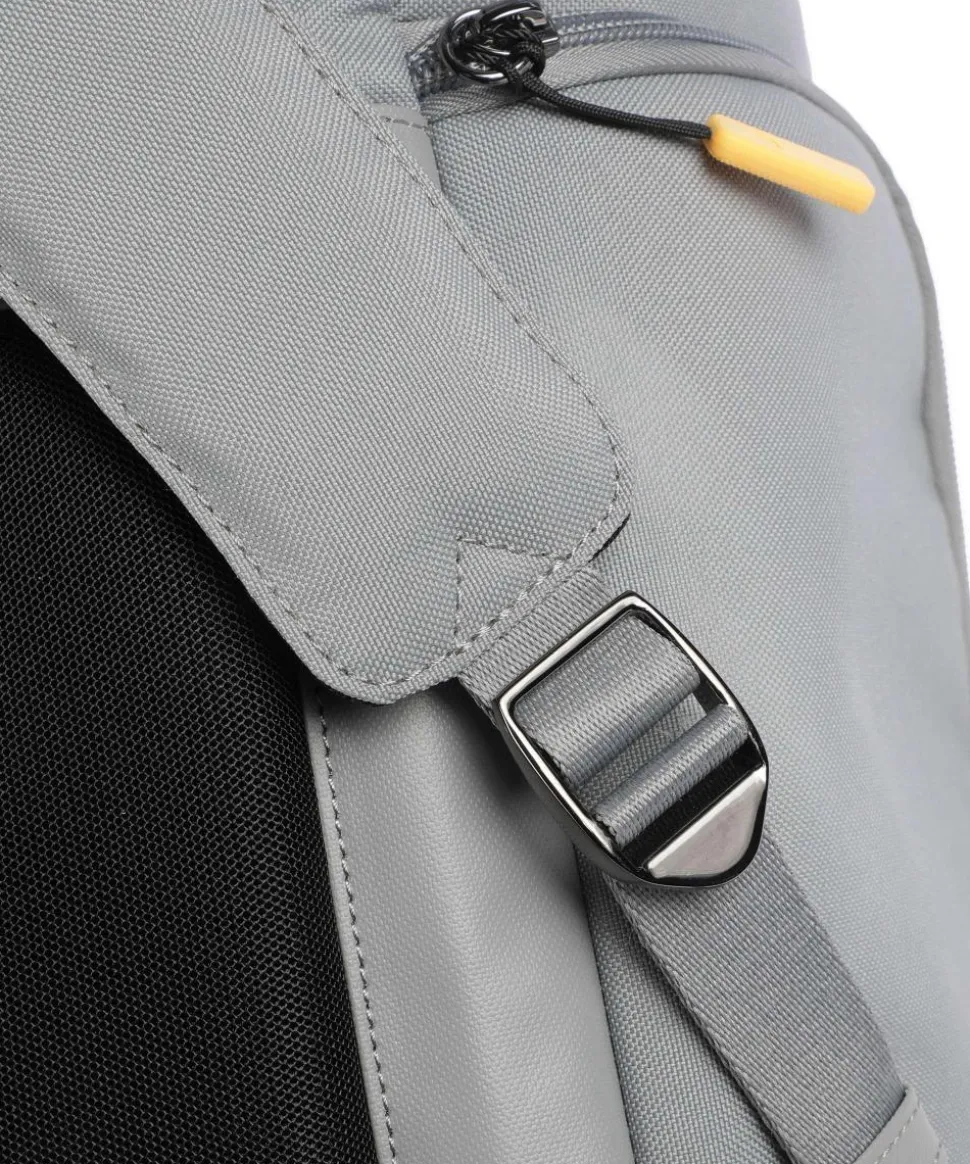 Smart Duck Rucksack 14″ recyceltes Polyester hellgrau