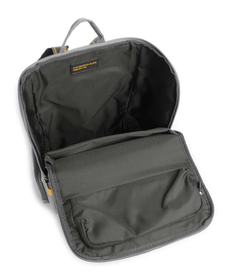 Smart Duck Rucksack 14″ recyceltes Polyester hellgrau