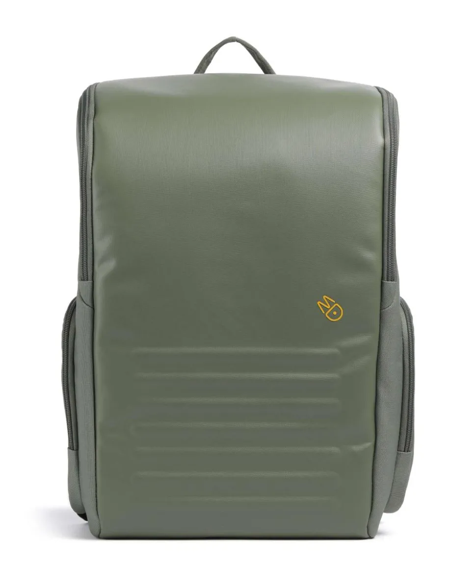 Smart Duck Rucksack 14″ recyceltes Polyester graugrün