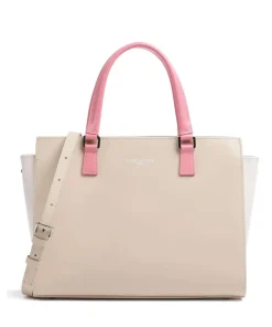 Smooth Handtasche Rindsleder beige