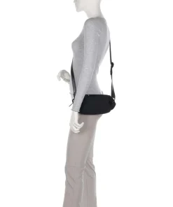 Smooth Umhängetasche Nylon schwarz