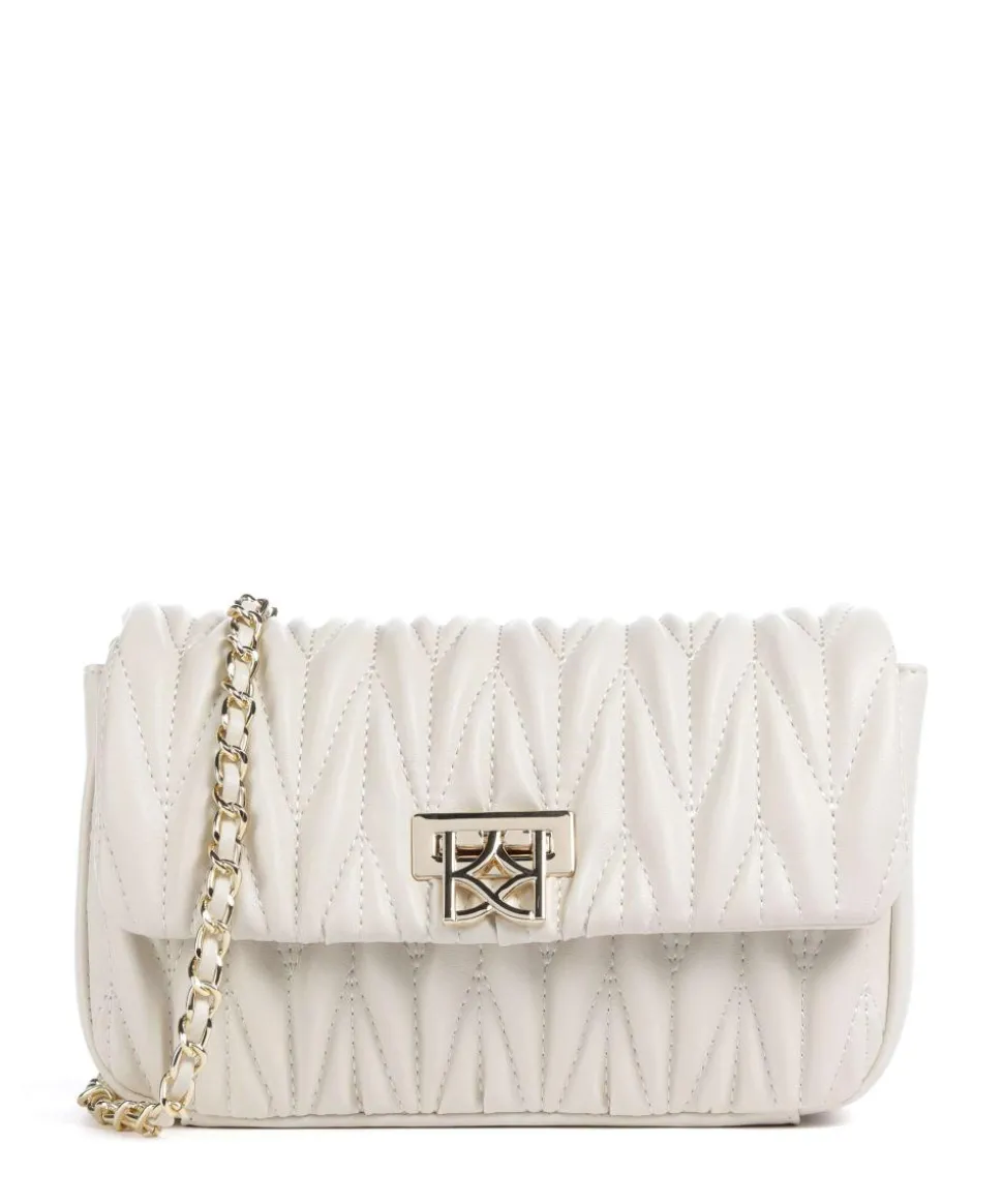 Sofie Umhängetasche fein genarbtes Rindsleder creme