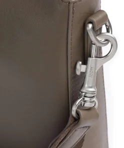 Sofisticato 1.0 Jasmina Umhängetasche glattes Leder braun