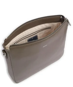 Sofisticato 1.0 Jasmina Umhängetasche glattes Leder braun